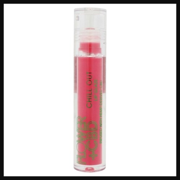 Flower Beauty 2 CBD Chill Out Lip Glaze Lets Roll & Unwind Lip Gloss NEW - Picture 4 of 5
